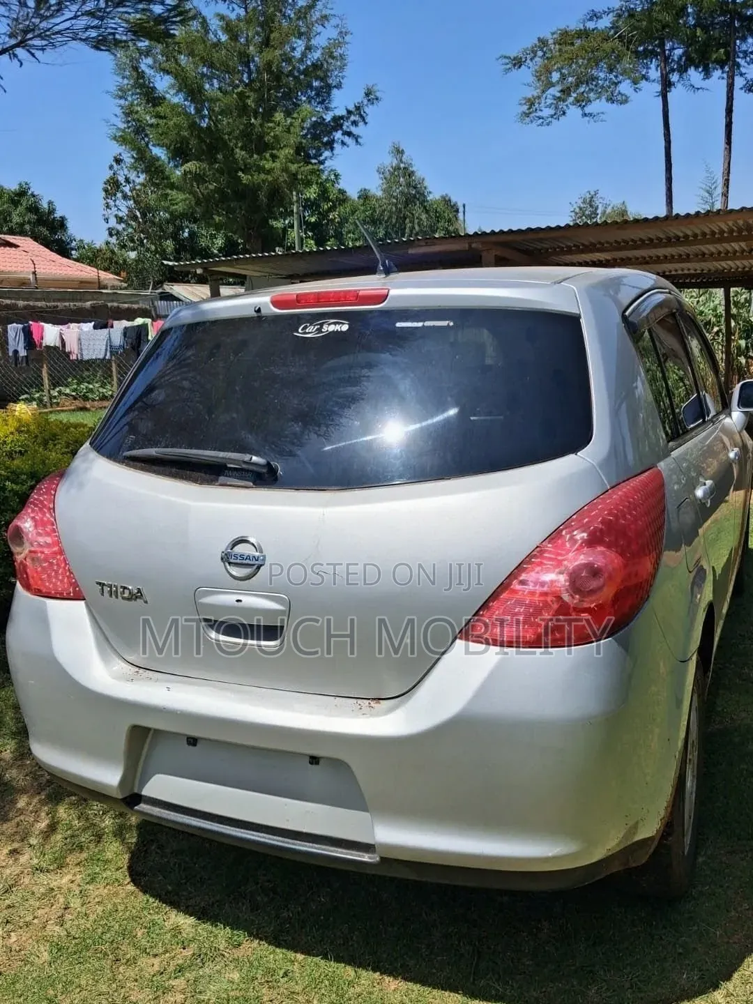 Nissan Tiida 2008 Silver