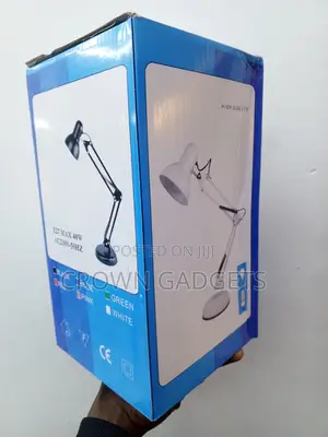 Black Home Office Study Desk Lamp With Modern Design