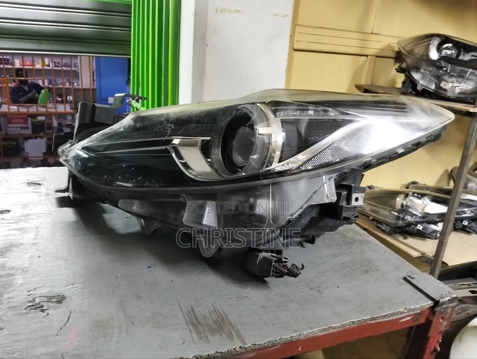 Mazda Axela Headlight Letter F Xenon