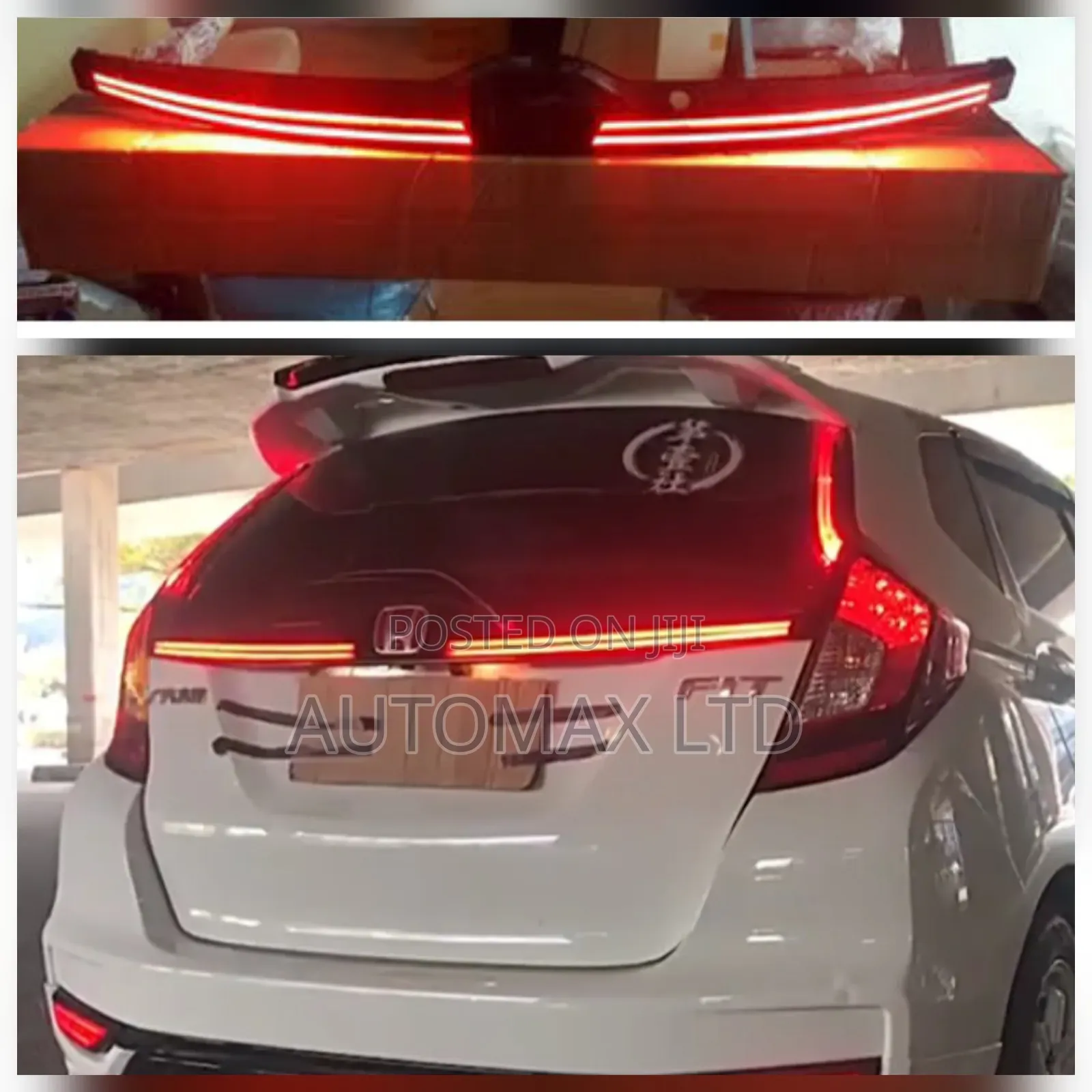 Honda Fit Rear Led Boot Handle With Light