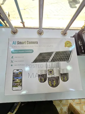 3 Lens Solar 4g Camera
