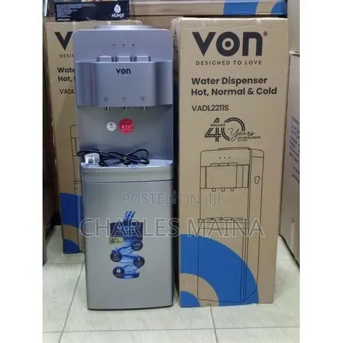 Von Hot Normal and Cold 3 Taps Dispenser