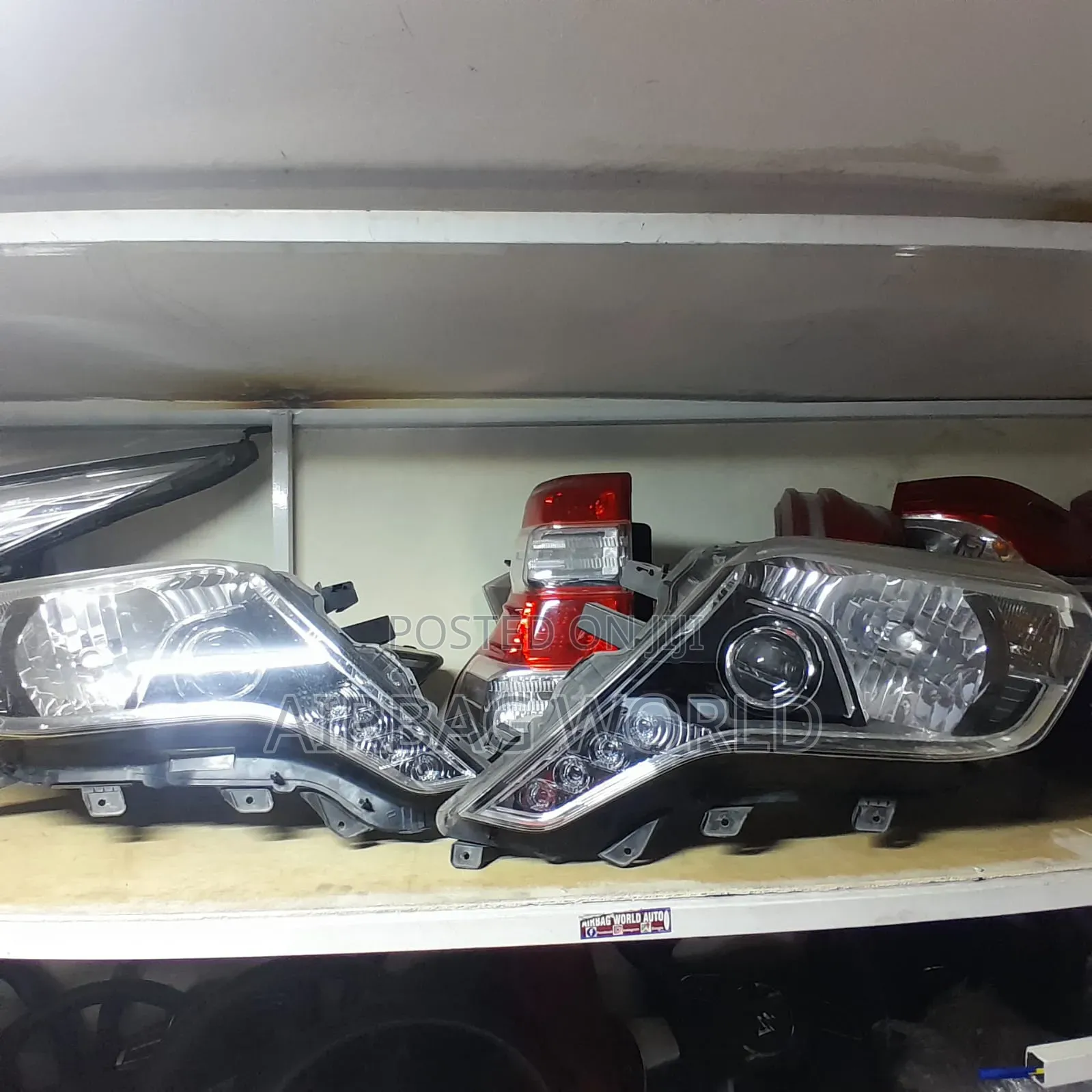 Prado 150 Headlights Teardrop Zenon