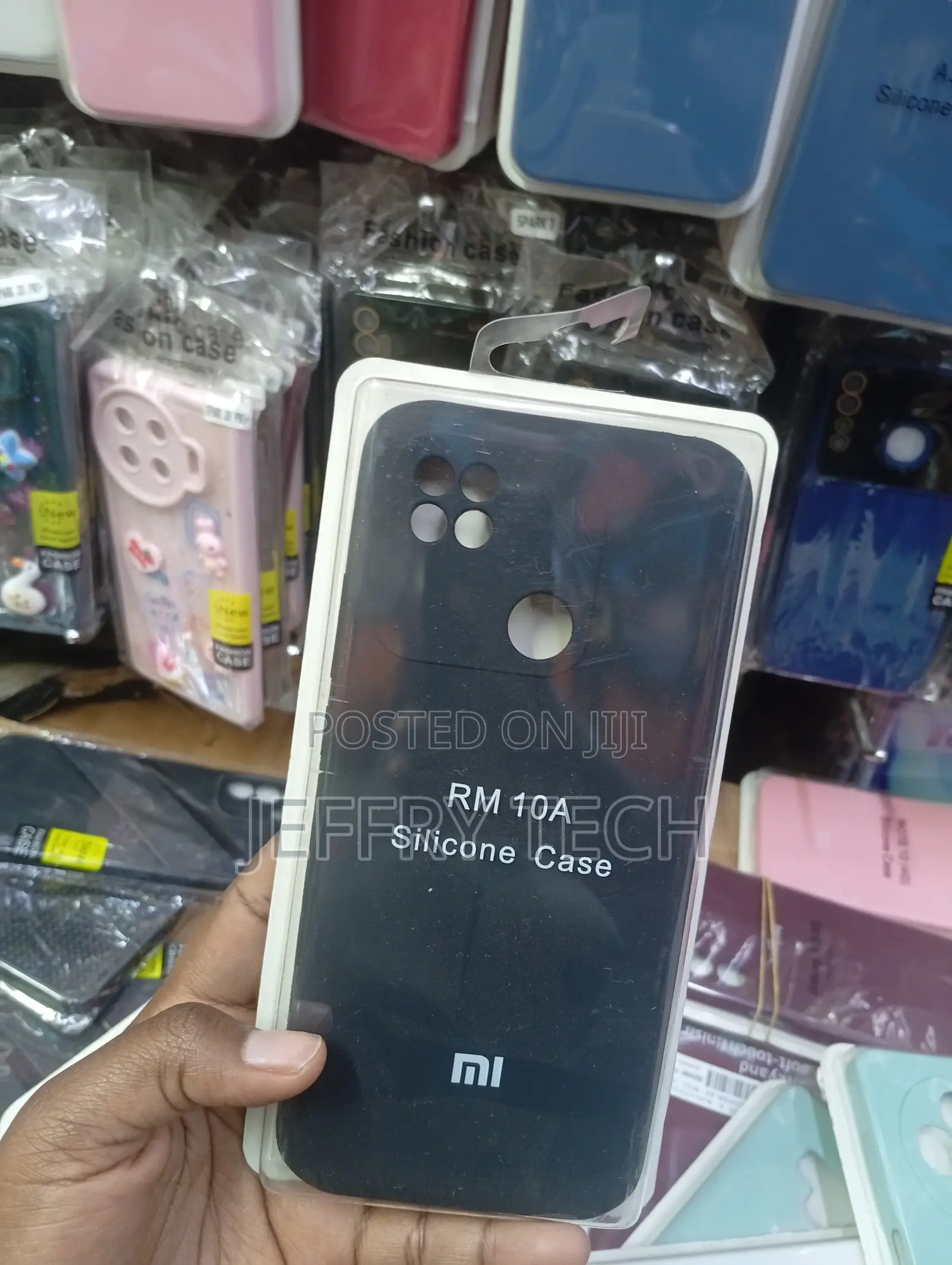 Xiaomi Redmi 10a Flexible, Shock-Absorbing Liquid Silicone Case