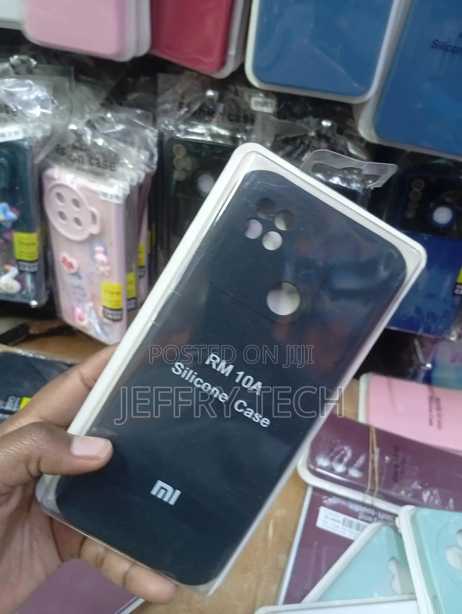 Xiaomi Redmi 10a Flexible, Shock-Absorbing Liquid Silicone Case