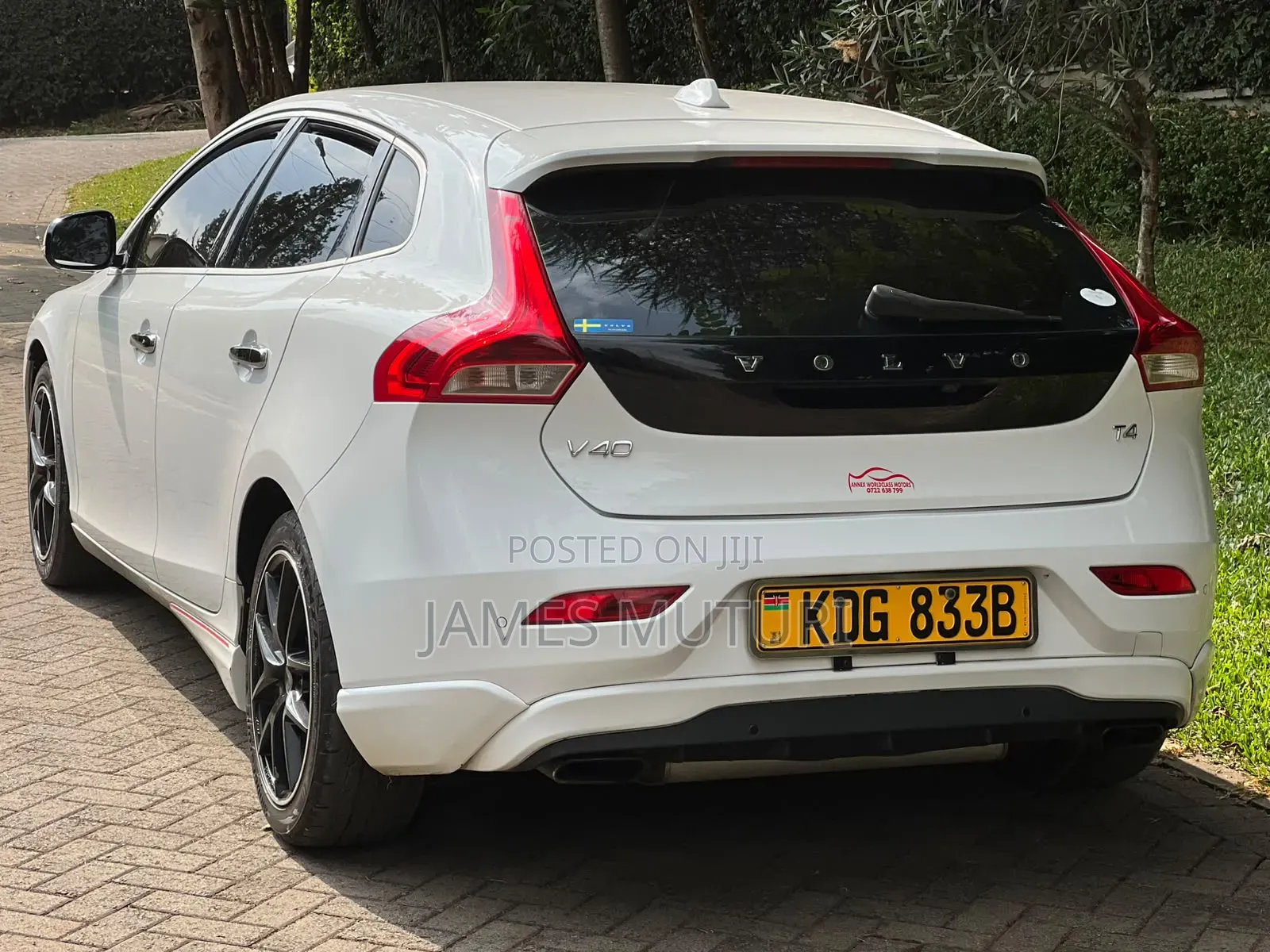 Volvo V40 2014 White