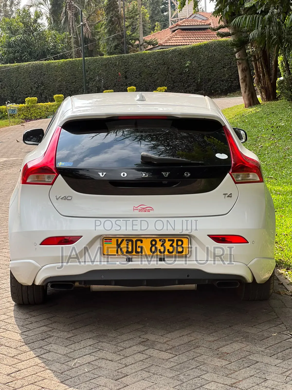 Volvo V40 2014 White