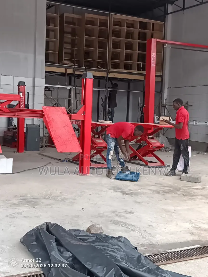 Hydraulic System Heavy Duty 4tns 2post Carlift Machine Sunshine