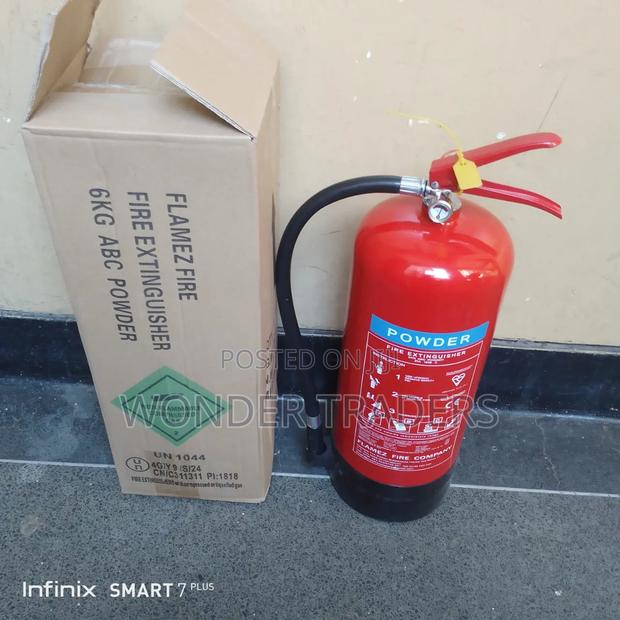 6kg Dry Powder Fire Extinguisher - main view