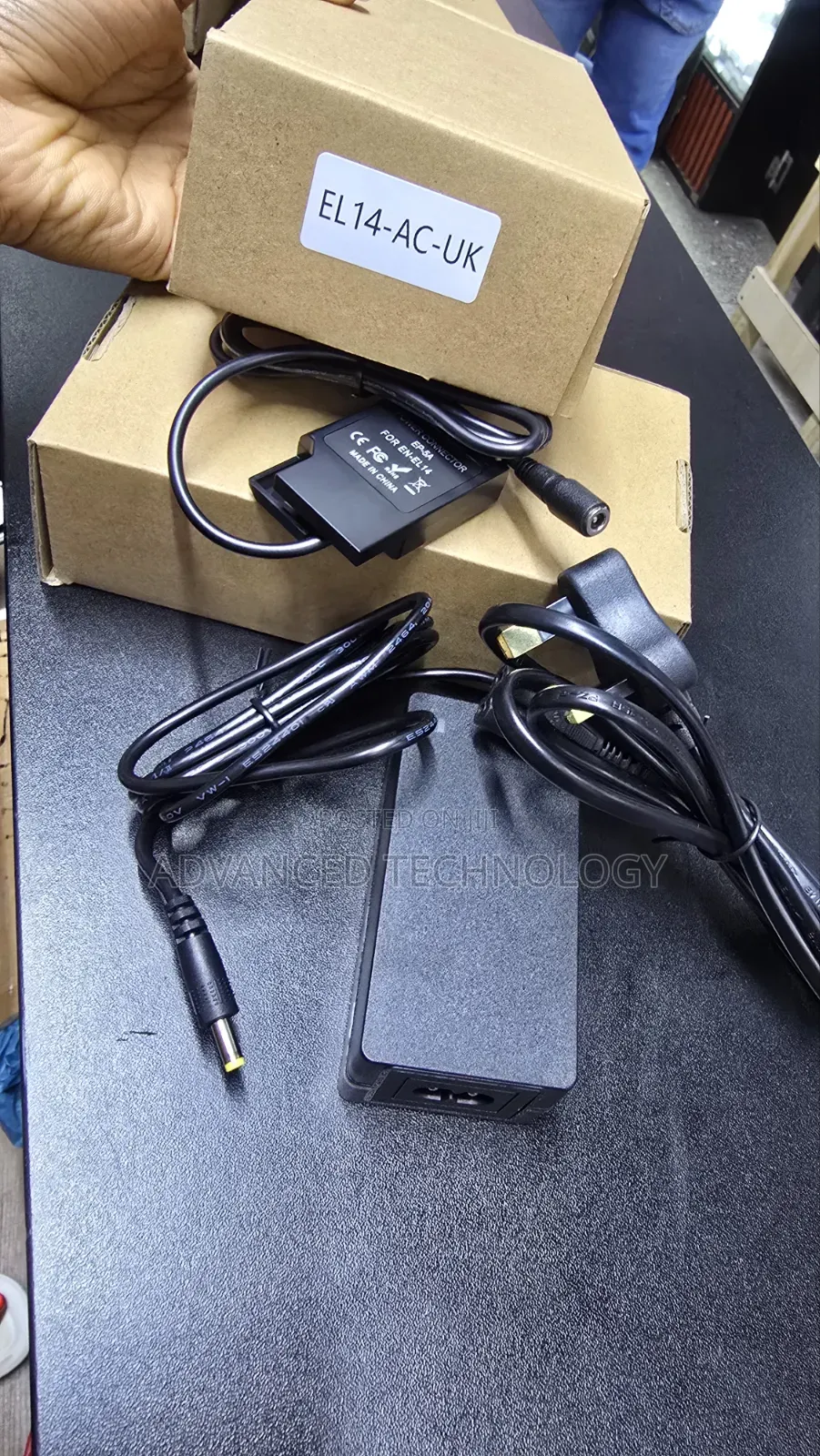 Nikon en-El14 Fully Decoded Dummy Battery + Ac Dc Power Coupler
