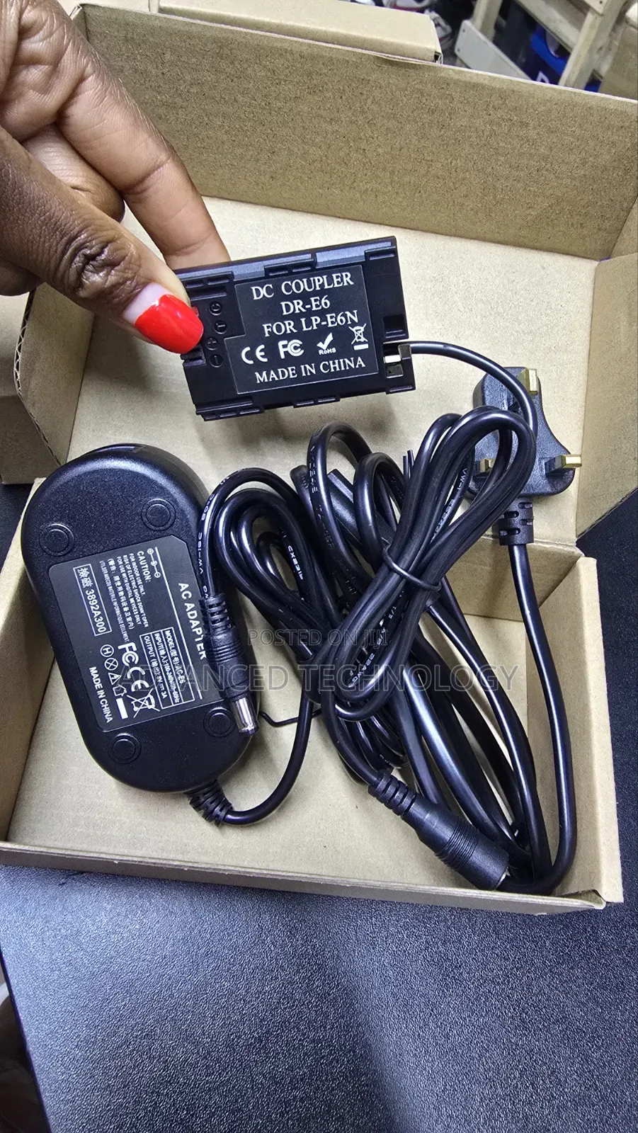Lp-E6/E6n/E6nh Canon Replacement Dummy Battery