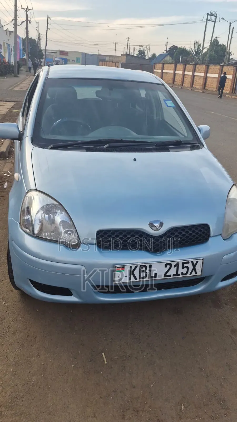 Toyota Vitz 2003 Blue