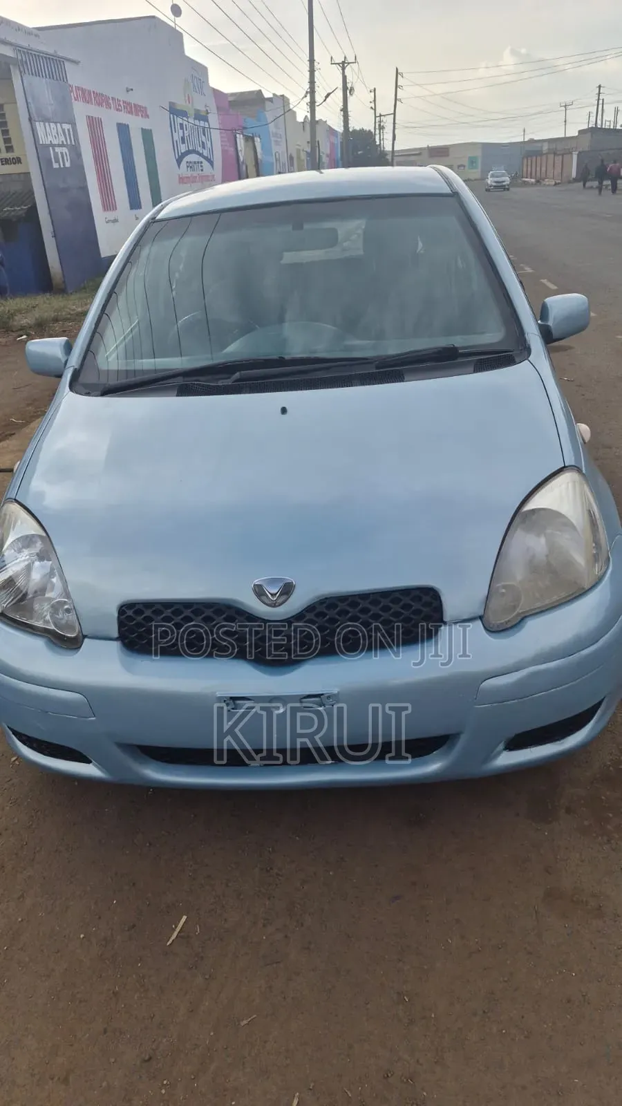 Toyota Vitz 2003 Blue
