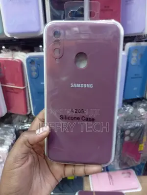 Samsung Galaxy A20s a Plum-Purple Matte Finish Cover