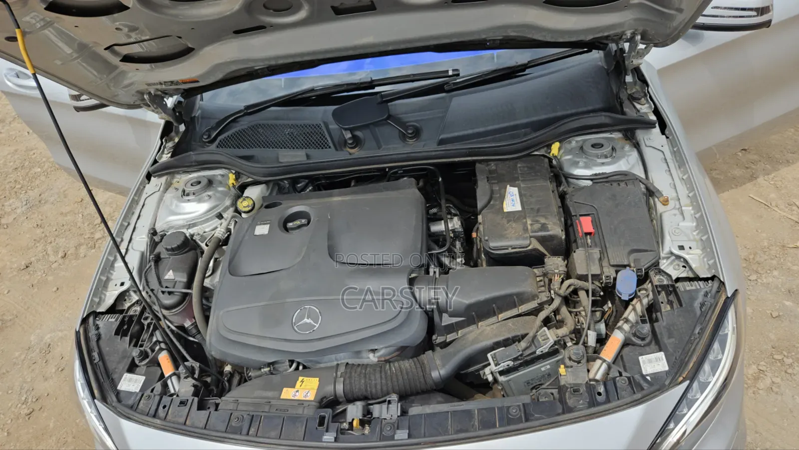 Mercedes-Benz CLA-Class 2017 Silver