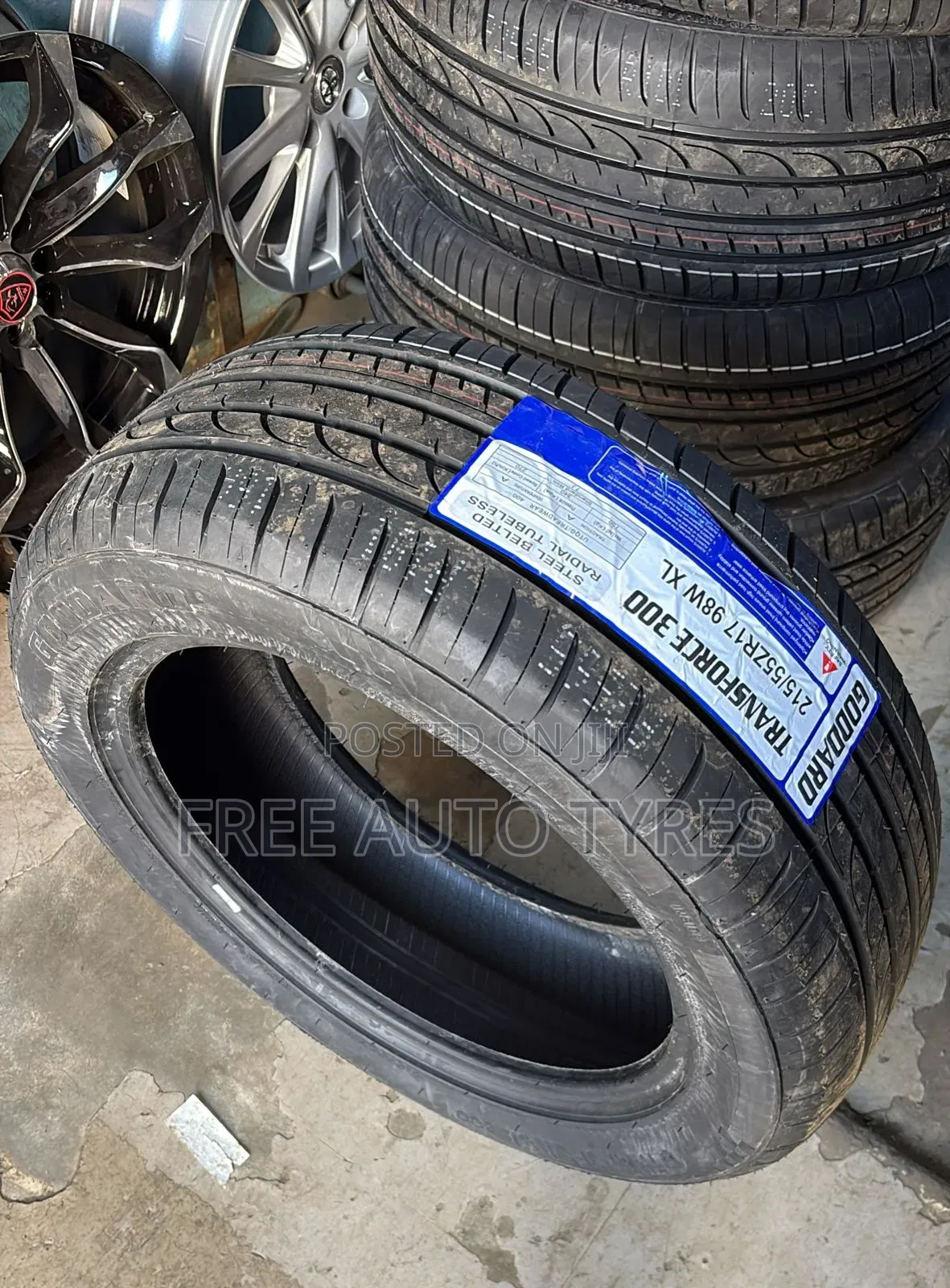 215/55zr17 Goddard Tyres