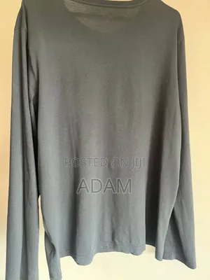 Realman Men's Black Long Sleeve T-Shirt