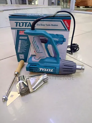 Total 2000w Heavy-Duty Heat Gun – Paint Stripping, Shrink Tool