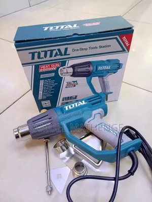 Total 2000w Heavy-Duty Heat Gun – Paint Stripping, Shrink Tool