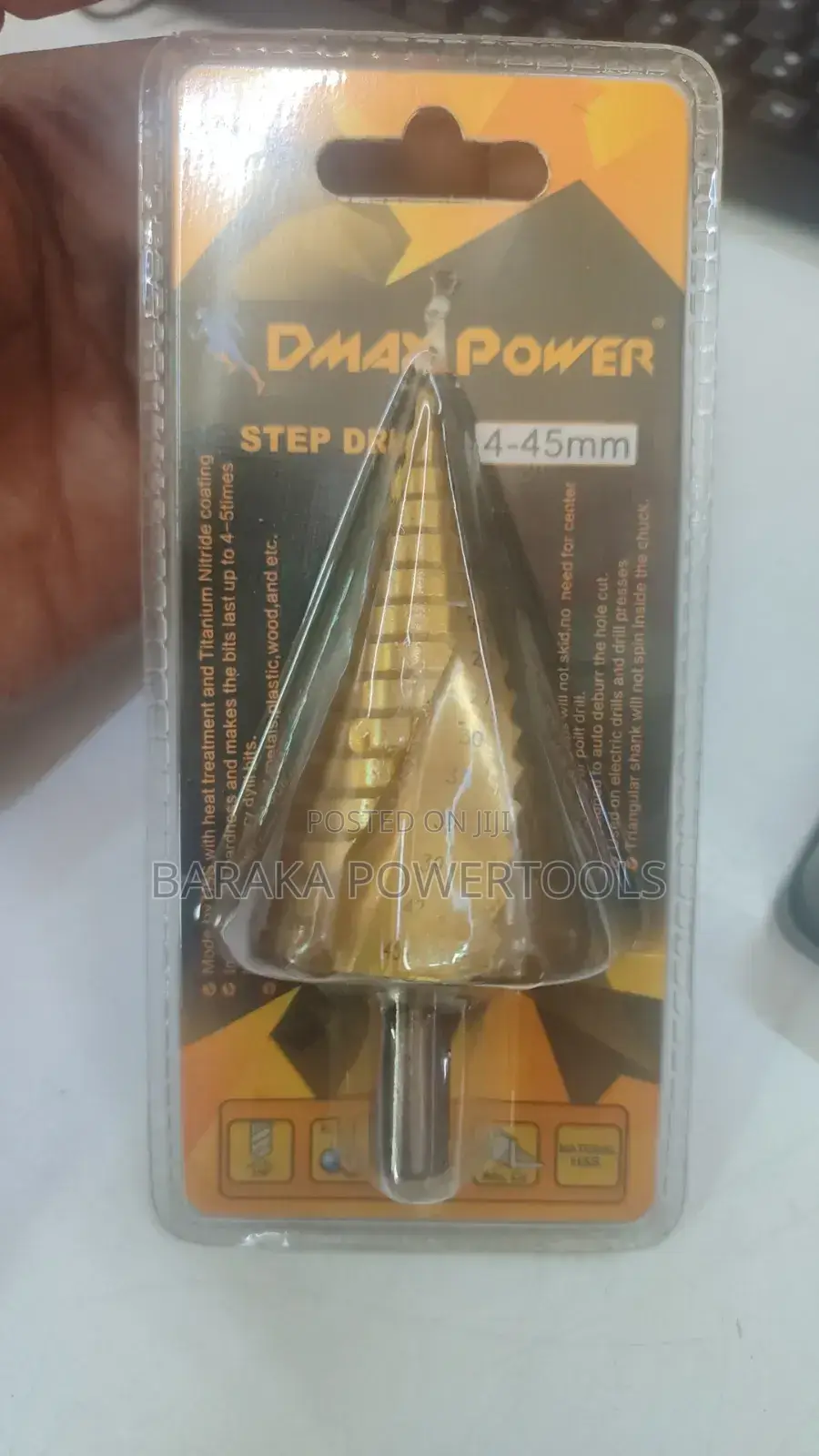 Step Bit 4-45mm