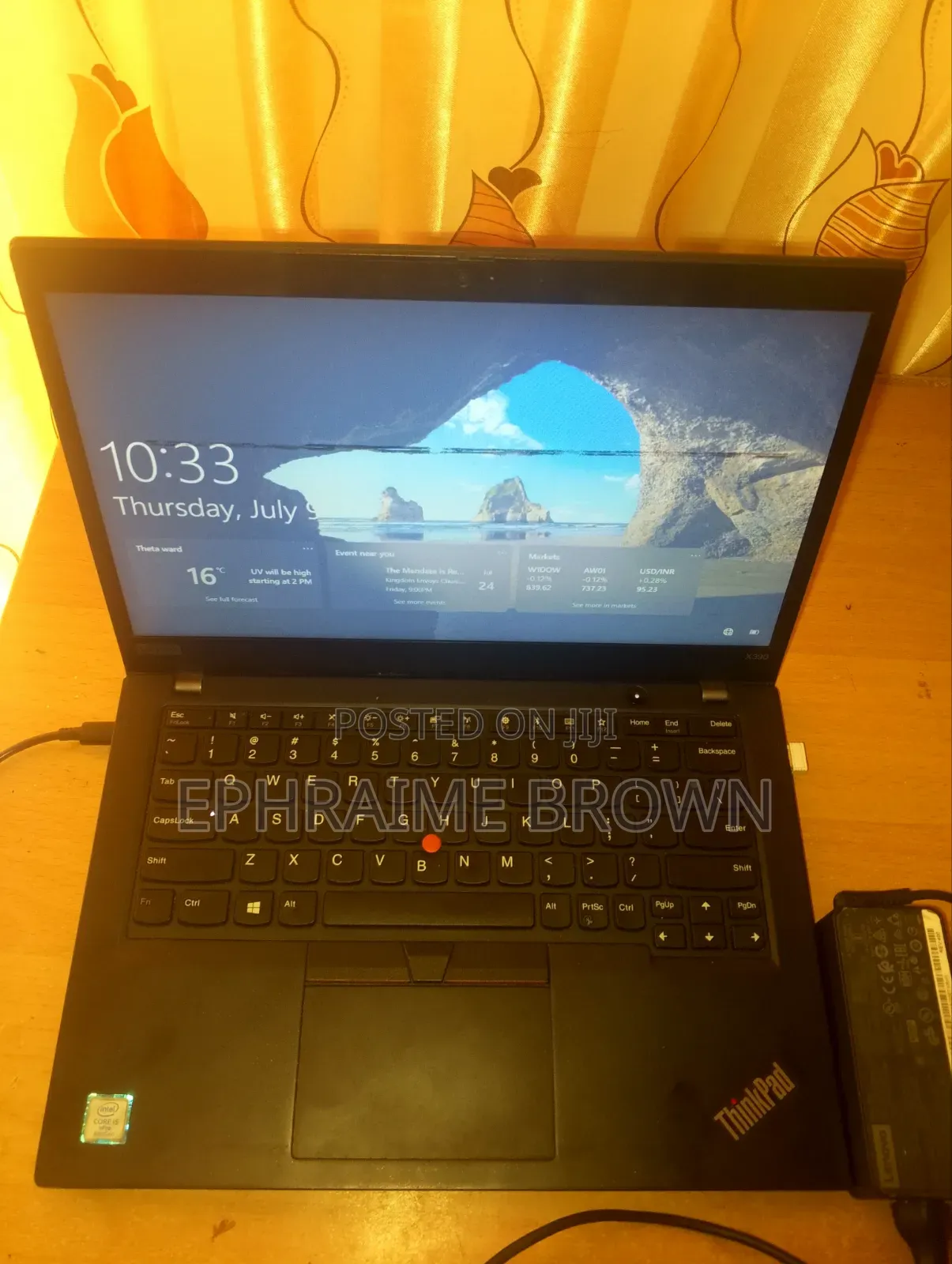 New Laptop Lenovo ThinkPad X390 16GB Intel Core i5 HDD+SSD 256GB