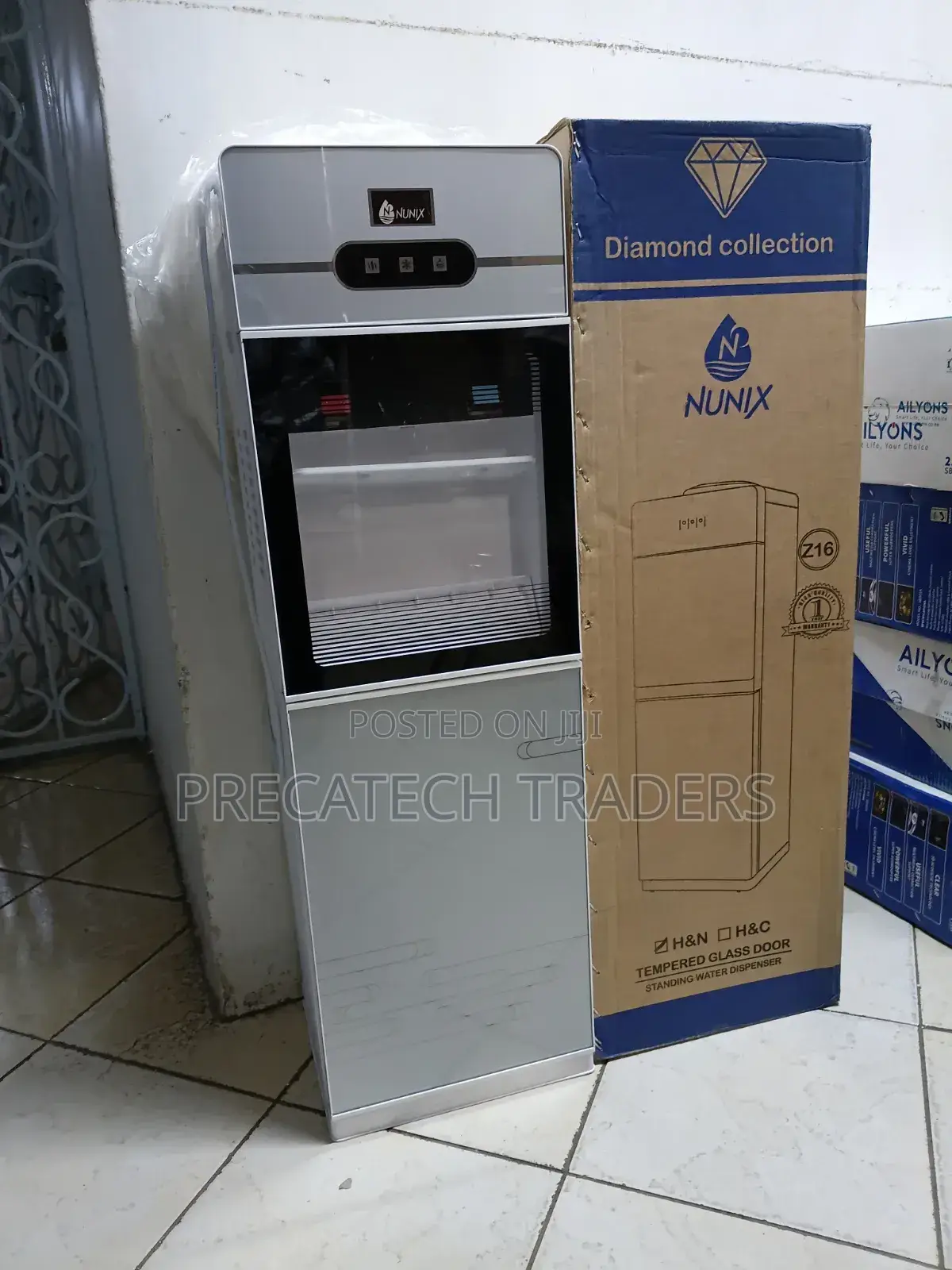 Nunix Hot Normal Standing Water Dispenser With Cabinet