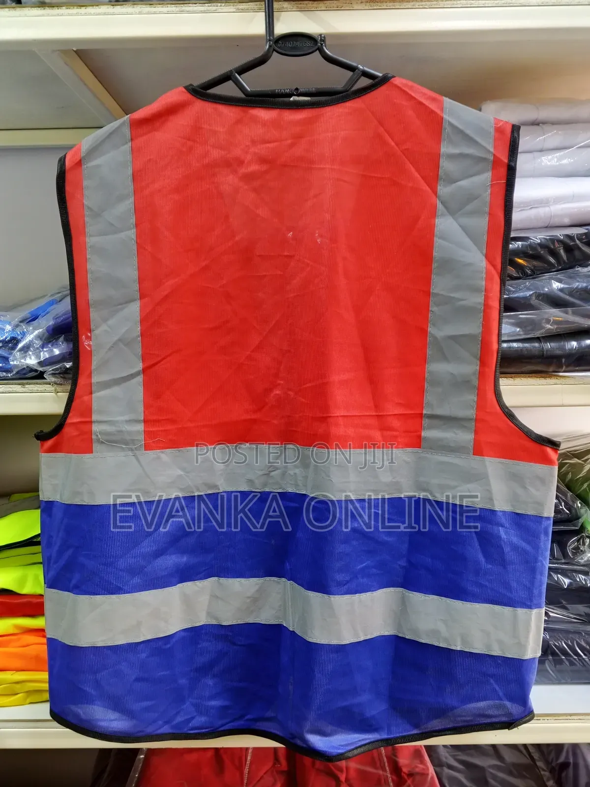 Reflector Jacket/Reflector Vest (Red and Blue)