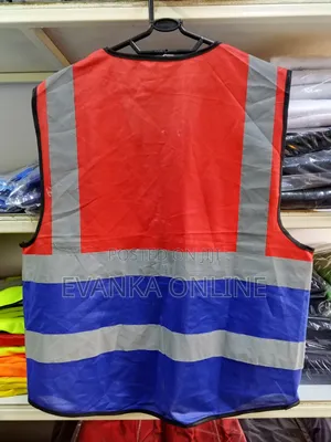 Reflector Jacket/Reflector Vest (Red and Blue)