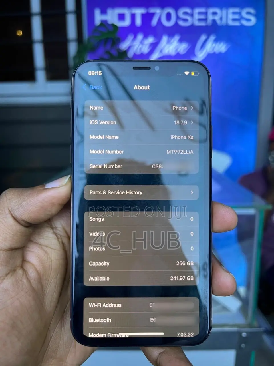 Apple iPhone XS 256 GB Gold