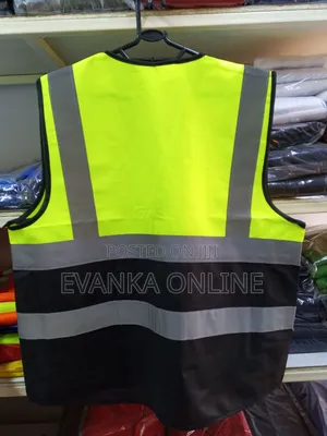Reflector Jacket/Reflector Vest (Luminous Green and Black)