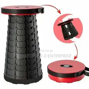 Portable Folding Stool Camping Stool-Adjustable Outdoor Seat