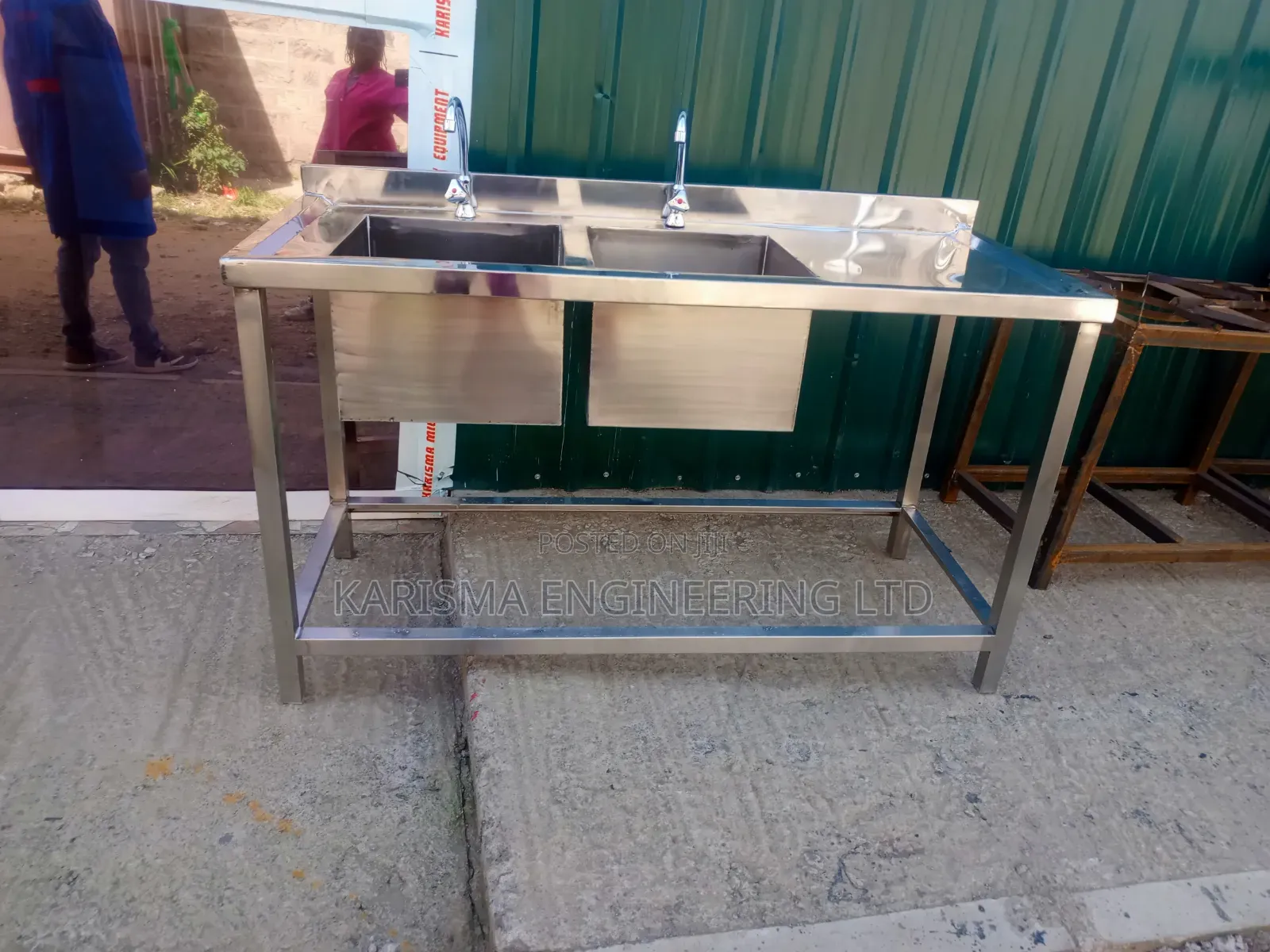 Commercial Double Sink