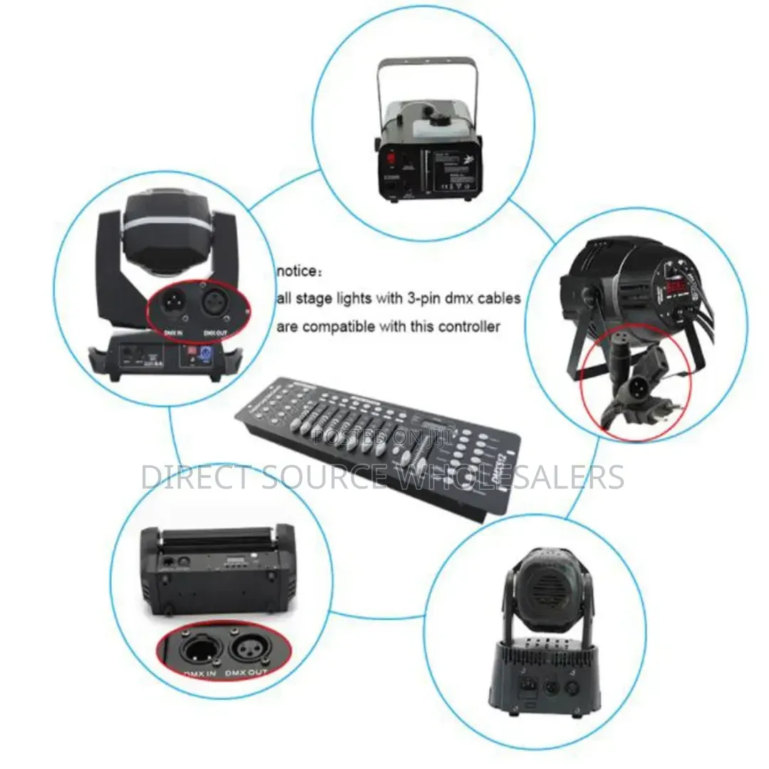 Professional Dmx512 Light Control Console
