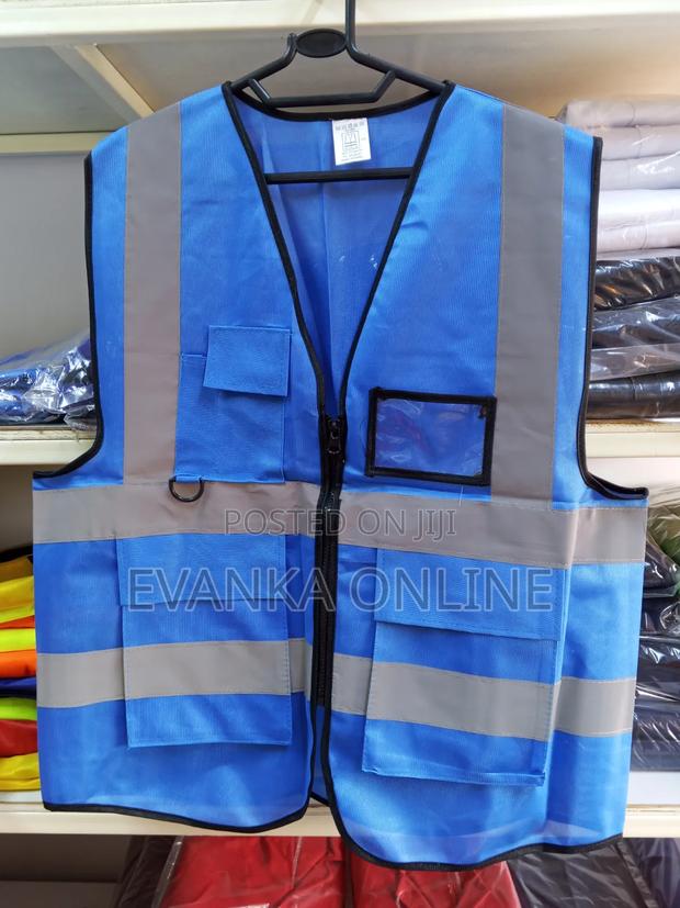 Reflector Jacket/Reflector Vest Plain Blue