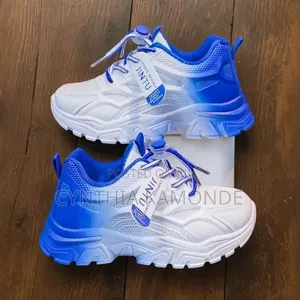 Pink Blue Kid's Sneakers