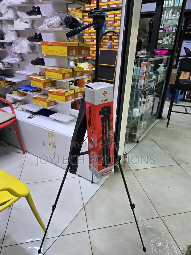 Professional Photography Tripod Stand With Phone Holder Carry Case