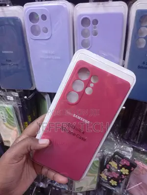 Samsung Galaxy S25 Ultra Maroon/Hot Pink Samsung Silicone Case