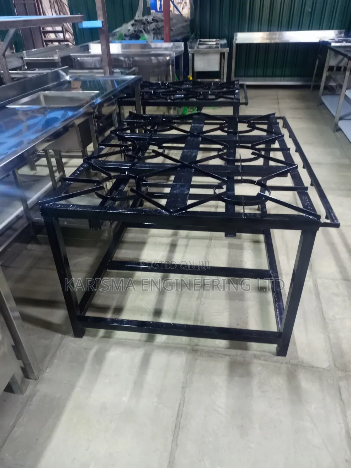 Mild Steel 6 Burner Cooker