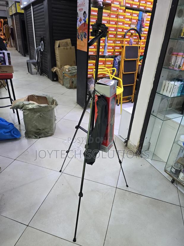 Strong Adjustable Phone, Camera Ring Light Tripod Stand – F-3520t