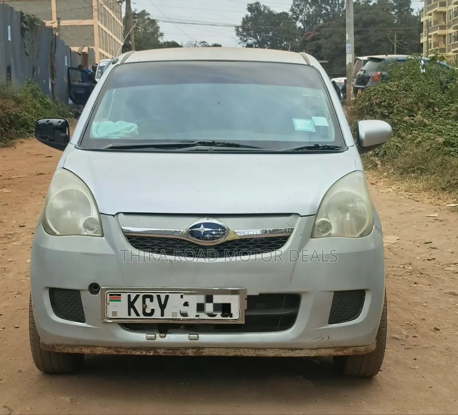 Subaru Pleo 2013 Silver