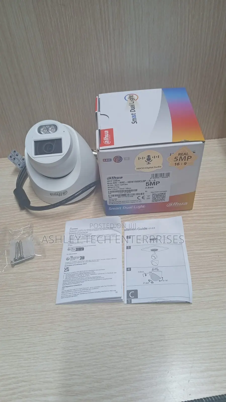 New Performance Dahua Hd Dome Camera 5mp