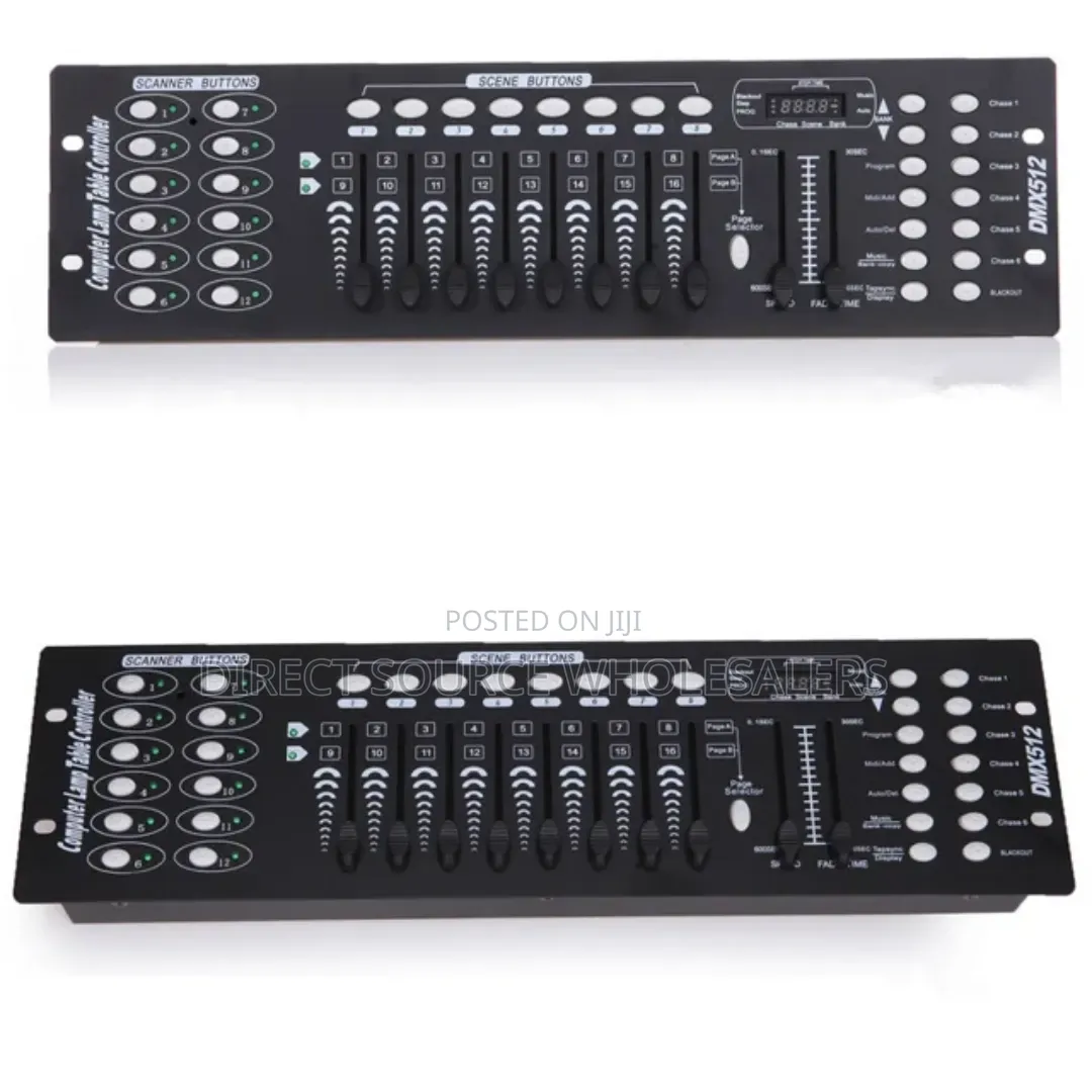 Dmx512 Controller for Clubs, DJS Stage Shows