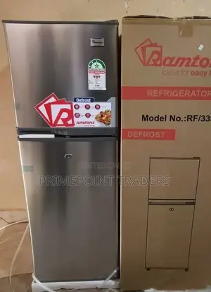 Ramtons Refrigerator 128 Litres Double Door Efficient Direct Cool Tech
