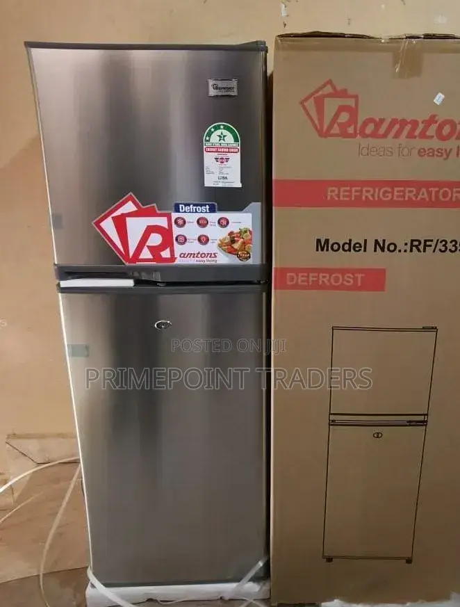 Ramtons Refrigerator 128 Litres Double Door Efficient Direct Cool Tech