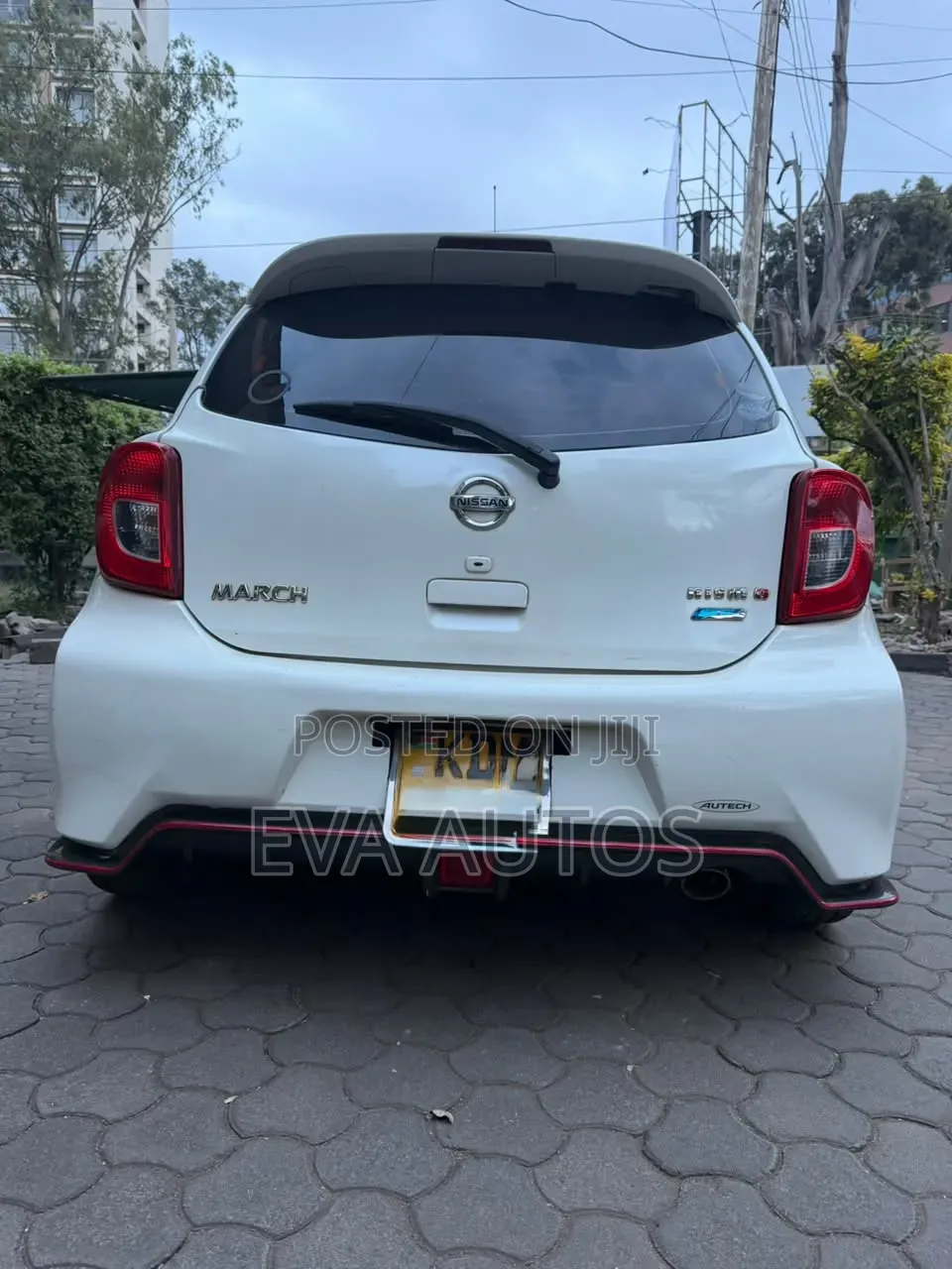 Nissan March 2016 White