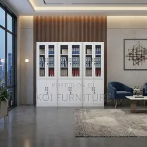 Office Cabinet; Executive Steel Files Cabinet Featuring 2 Doors