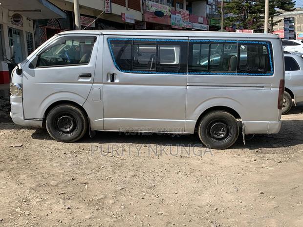 Toyota HiAce 2008 Silver - thumbnail 5