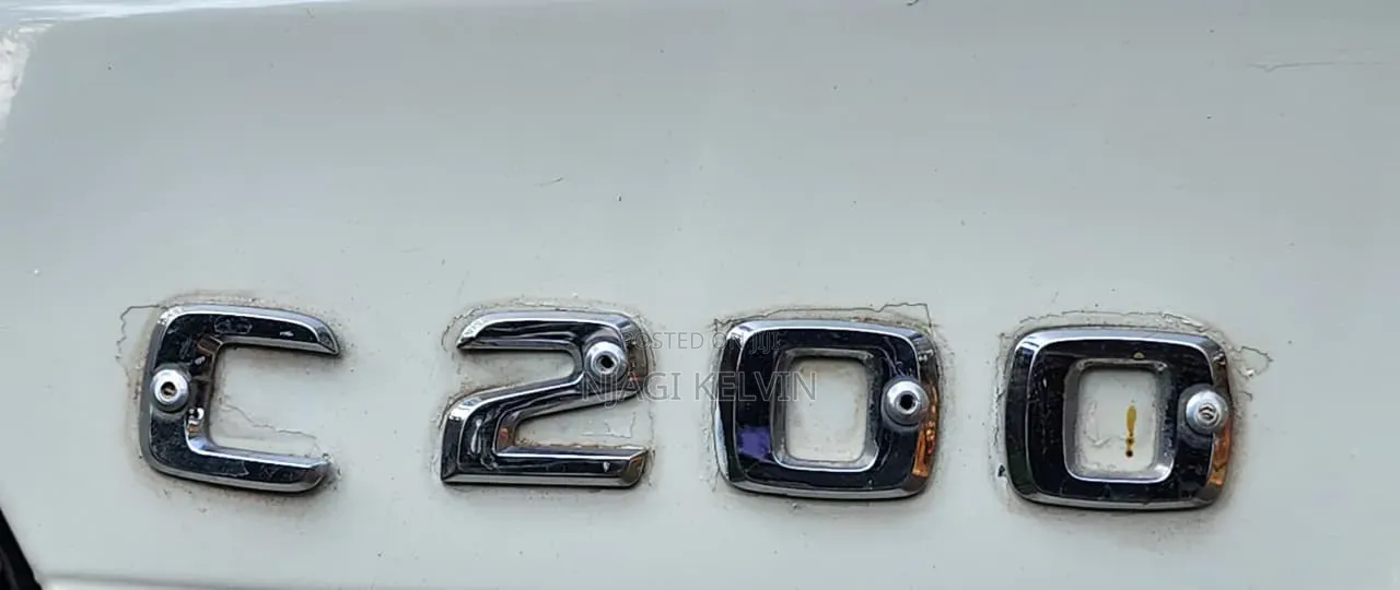 Mercedes-Benz C200 2007 White
