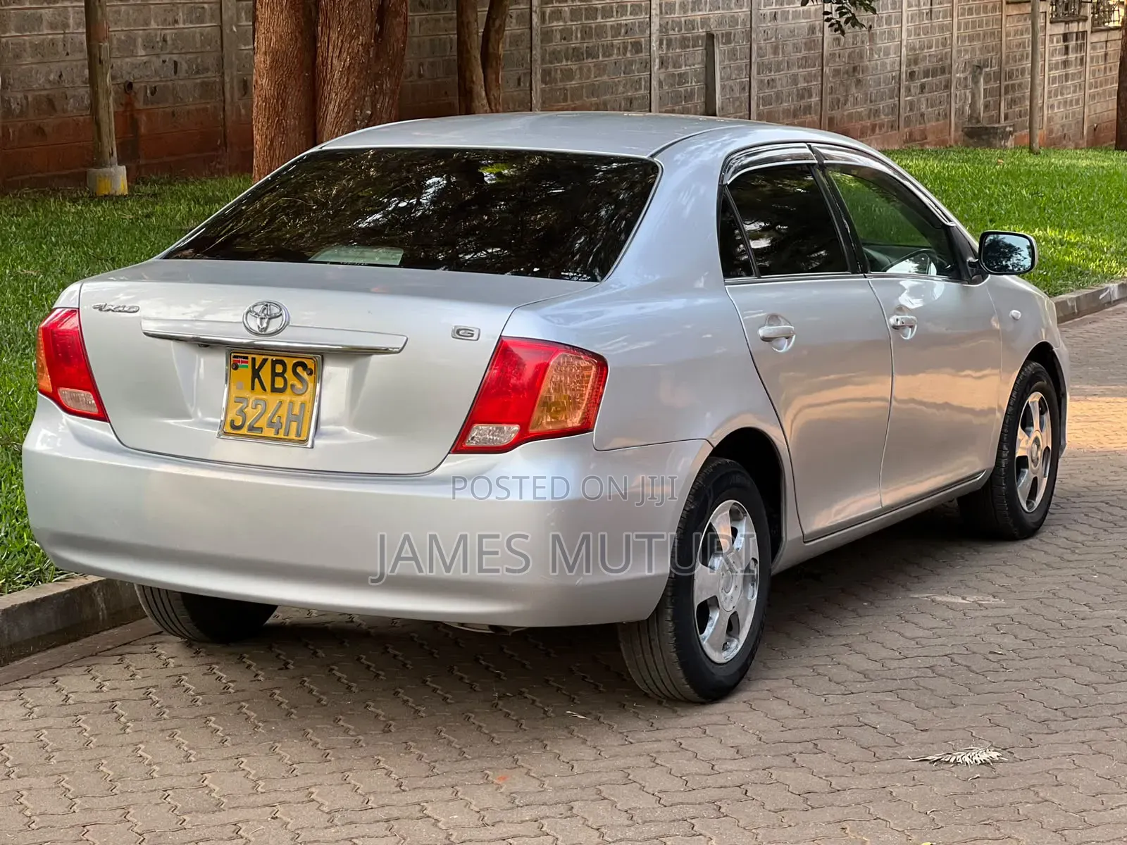 Toyota Axio 2007 Silver