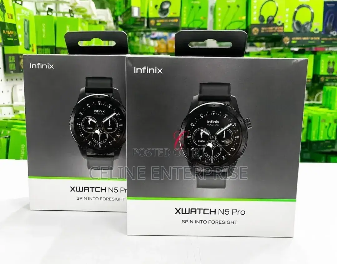 Infinix *Xwatch N5 Pro Xw5e* 1.43" Amoled Hd Display